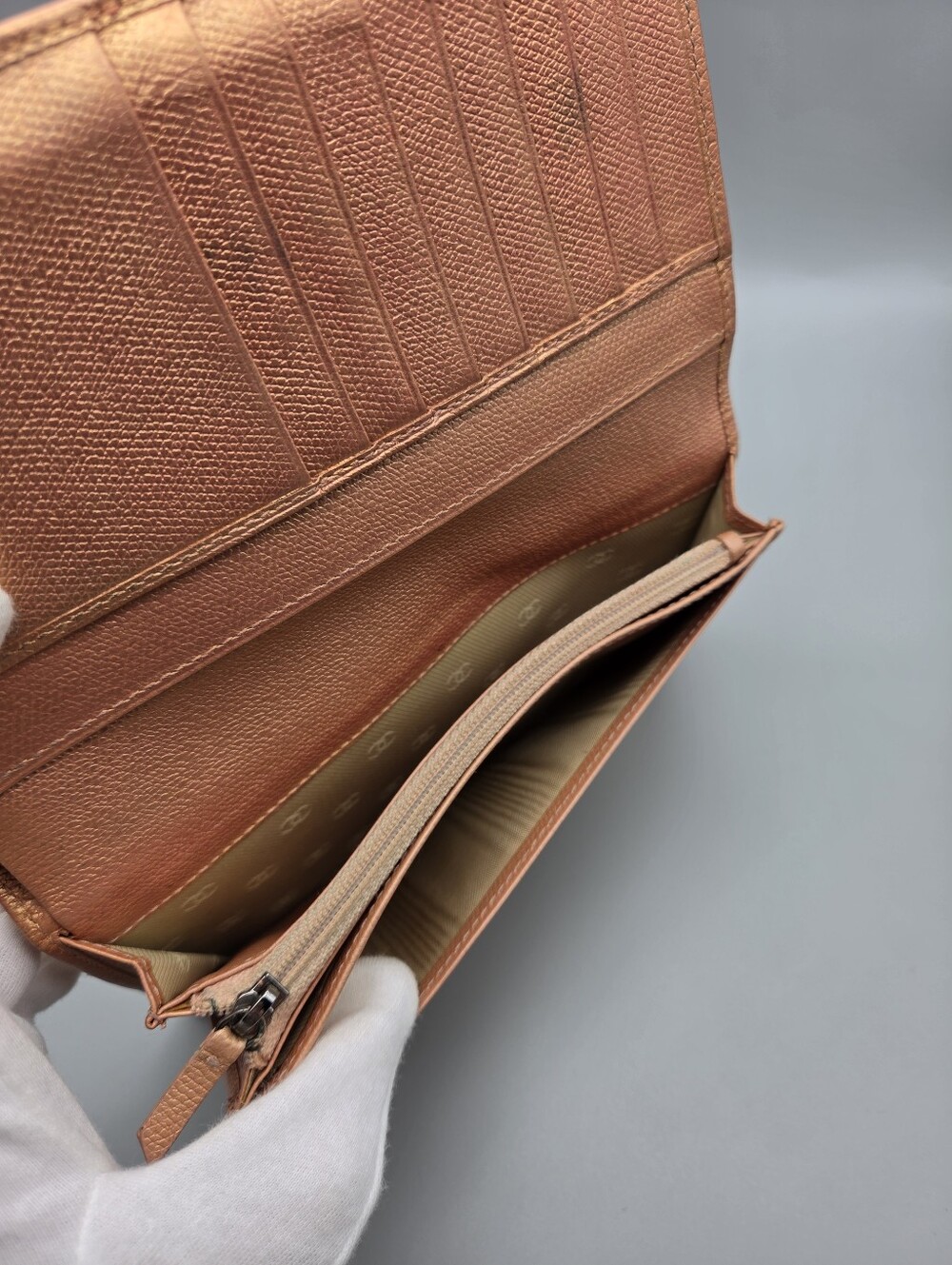 CHANEL Classic Authentic Rose Gold Wallet/Clutch - Picture 11 of 17
